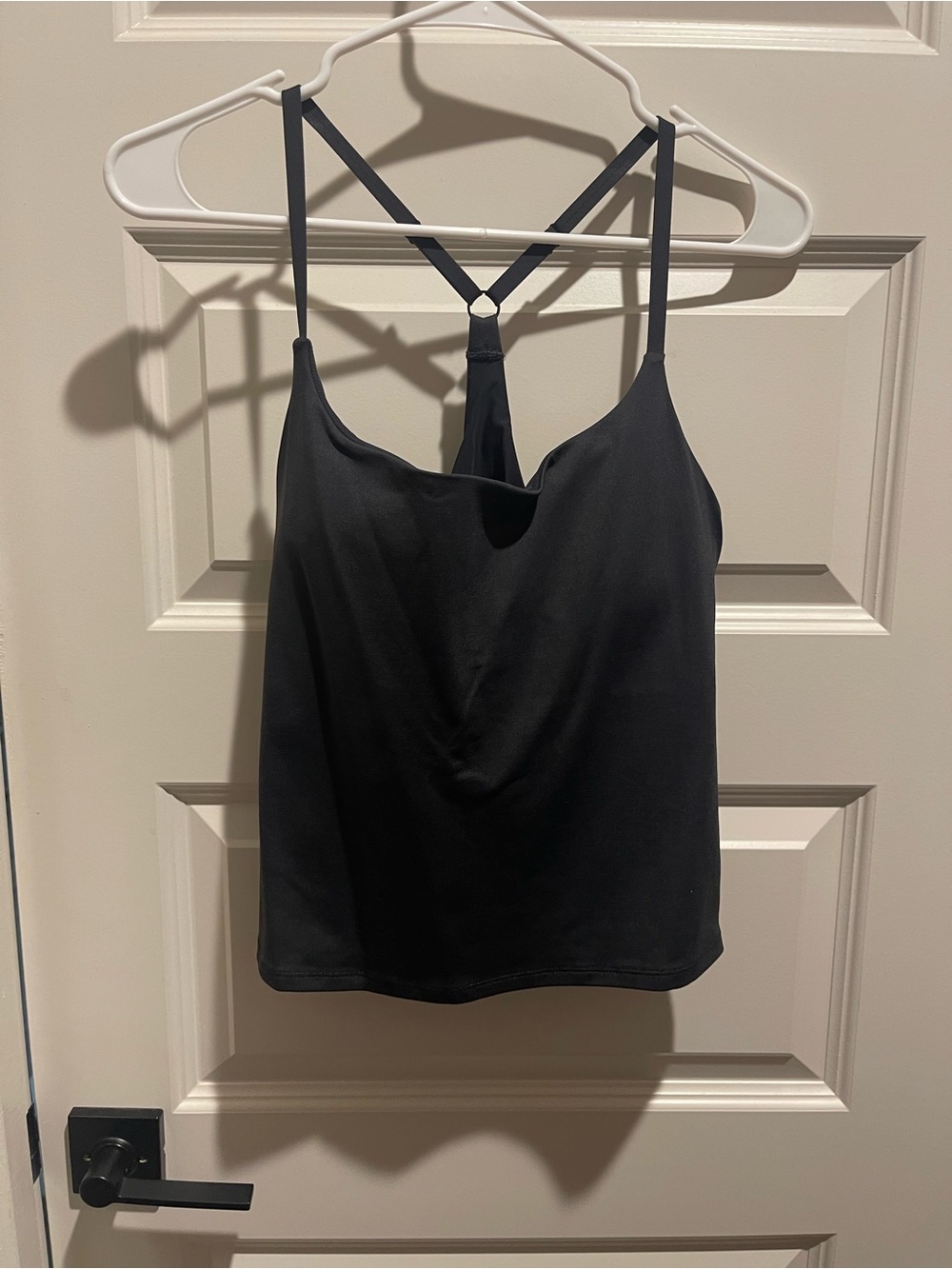 Outdoor Voices Black Strappy Tank Top
